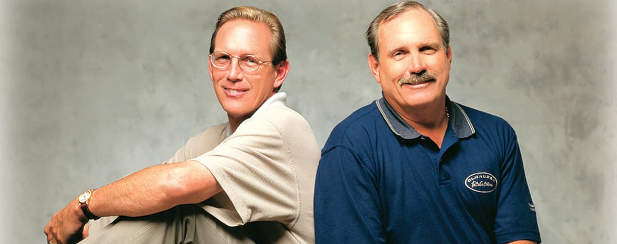 Butch and Don Olhausen as Adults