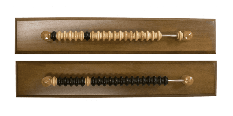 Abacus Scoring Beads Wall Mount